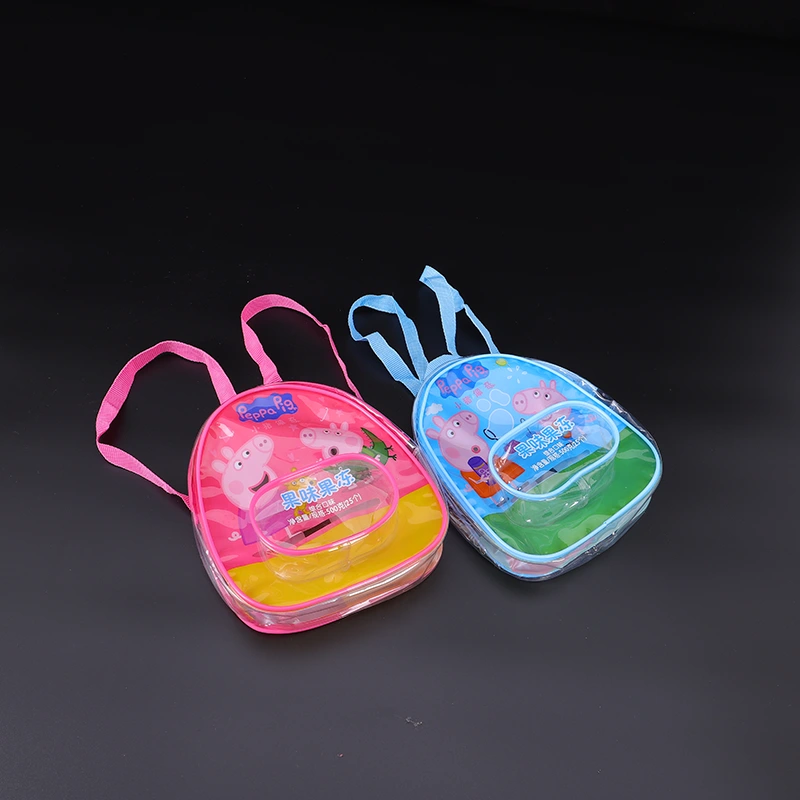 حقيبة ظهر PVC ملونة