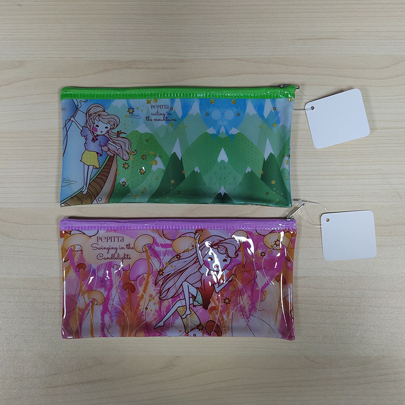 حقيبة سحاب PVC صديقة للبيئة